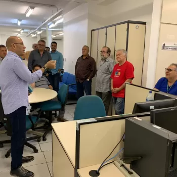 Juracy Soares visita local de trabalho dos AFRE’s