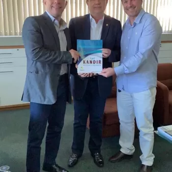 Mauro Filho recebe Auditece em seu gabinete, na Seplag-CE