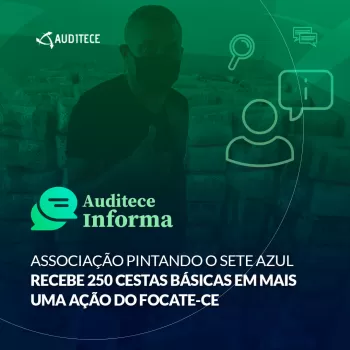 Em dois dias, 2ª Corrente Solidária do FOCATE-CE distribui 900 cestas básicas