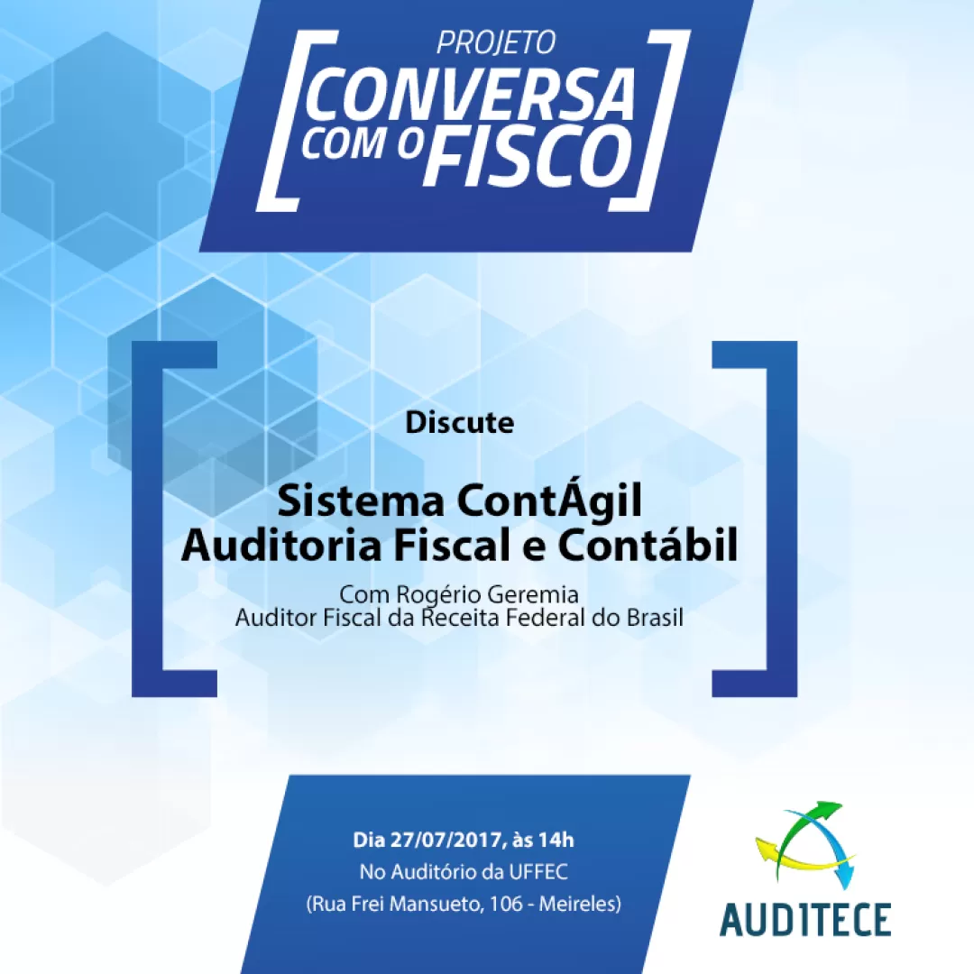 Projeto Conversa com o Fisco apresenta Sistema ContÁgil hoje (27)