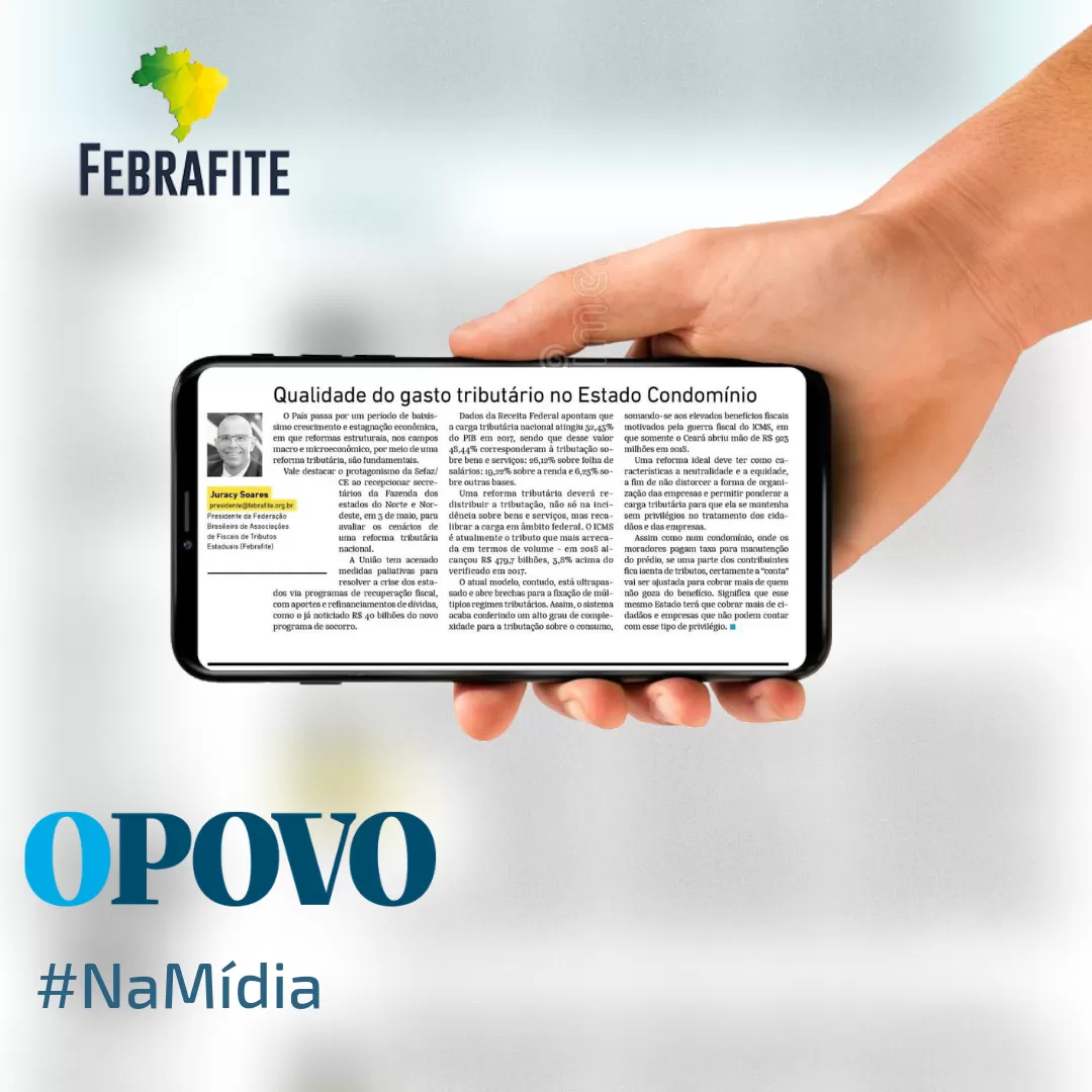 Na Mídia | Qualidade do gasto tributário no Estado Condomínio