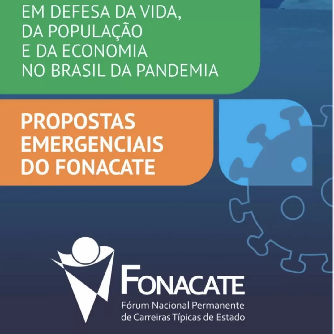 Fonacate | Carreiras de Estado apresentam propostas para o enfrentamento à Covid-19