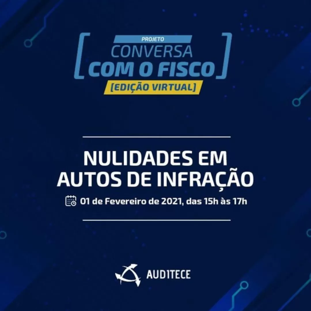 Vem aí o primeiro Conversa com o Fisco Virtual
