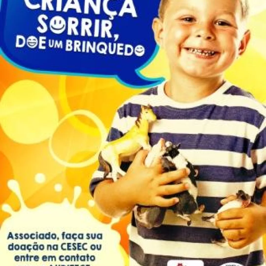 AUDITECE apoia a Campanha do Emaús "Faça uma criança sorrir, doe um brinquedo"