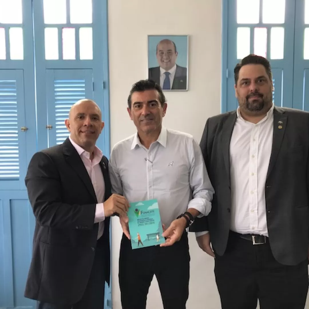 Diretoria da AUDITECE se reúne com presidente do PPS no Ceará