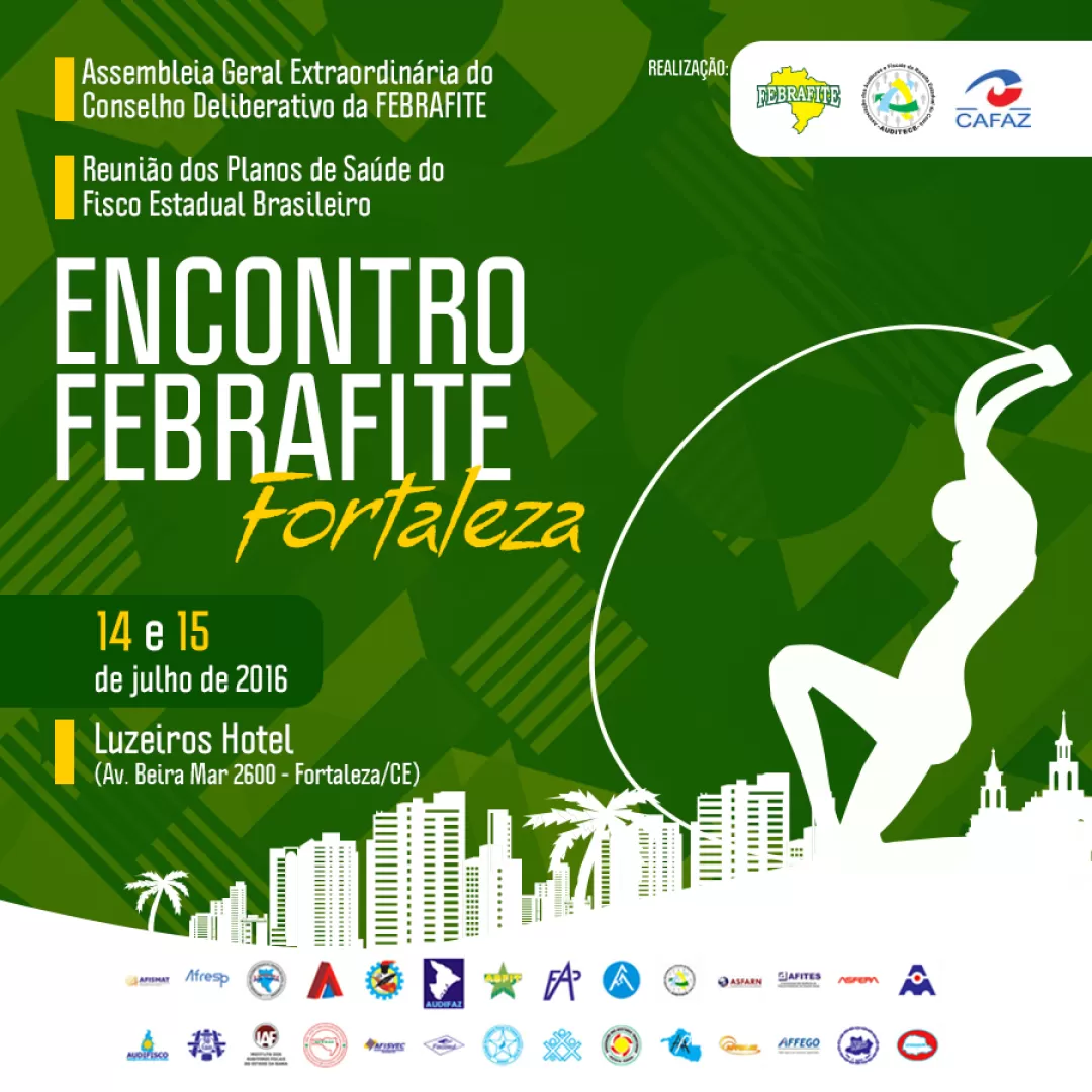 AGE do Conselho Deliberativo da Febrafite em Fortaleza começa amanhã (14)