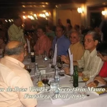 Jantar de Boas-vindas ao Secretário - 2007