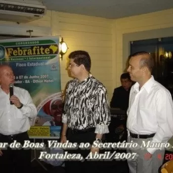 Jantar de Boas-vindas ao Secretário - 2007